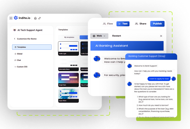 Optimize Your Tech Business with Indite.io’s AI Agent & Chatbot Builder